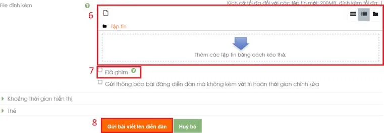 Hướng Dẫn Sử Dụng Hê Thống LMS Dành Cho Giảng Viên 20 Hình 4.4 Chức năng nâng cao